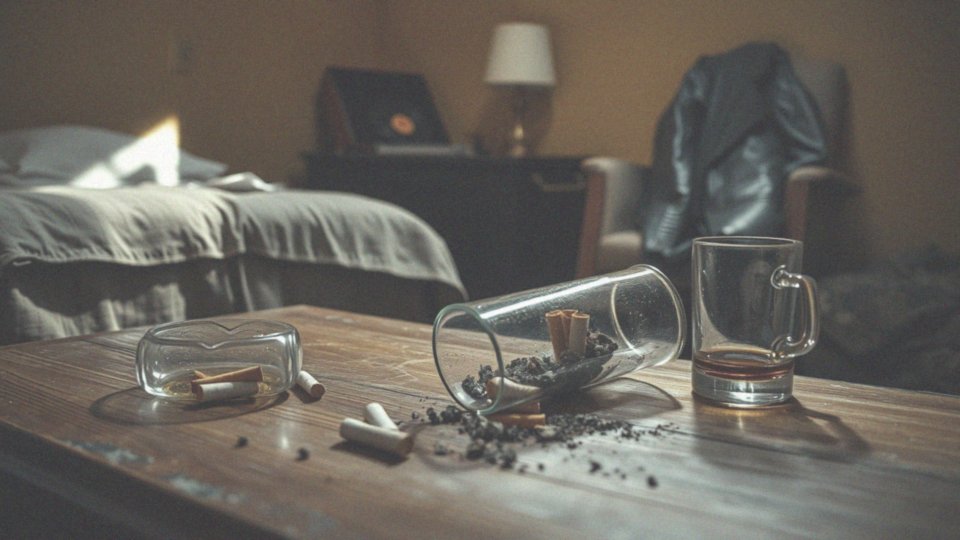Jakie były problemy alkoholowe Morrisona?