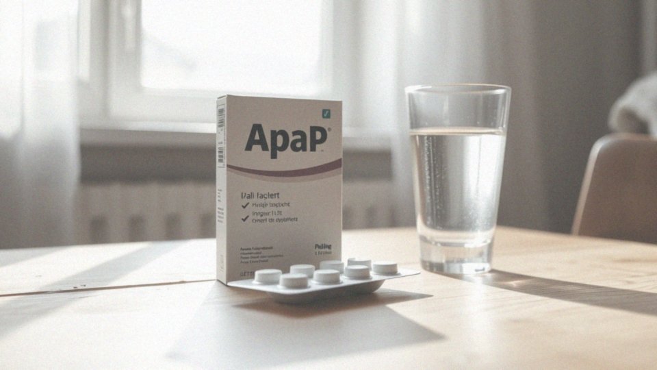 Jakie działanie ma paracetamol zawarty w Apapie?