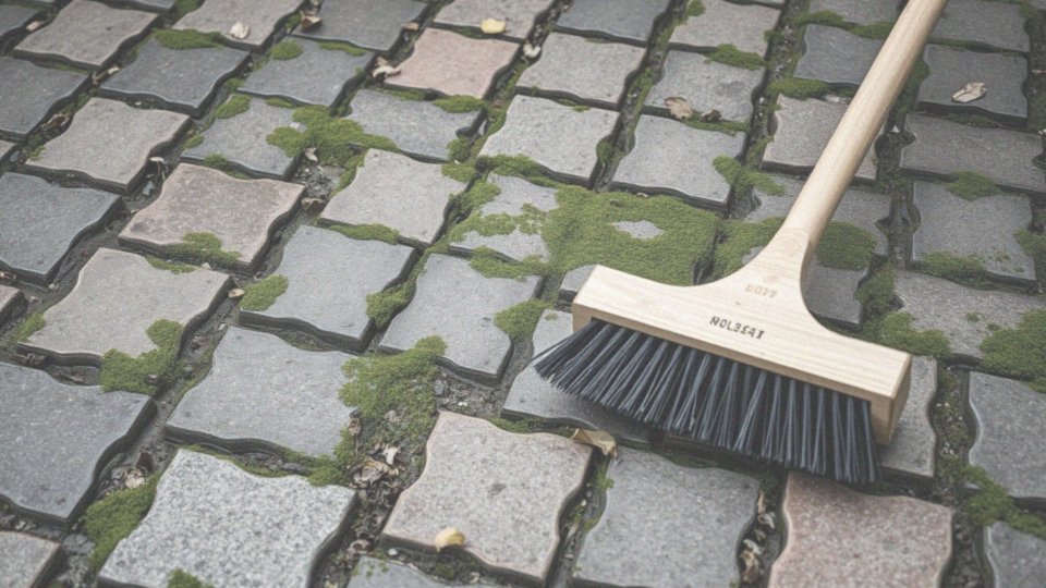 Jak usunąć mech z kostki brukowej?