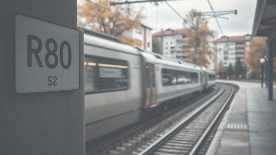 Jakie linie kolejowe zatrzymują się w pobliżu szpitala MSWiA?