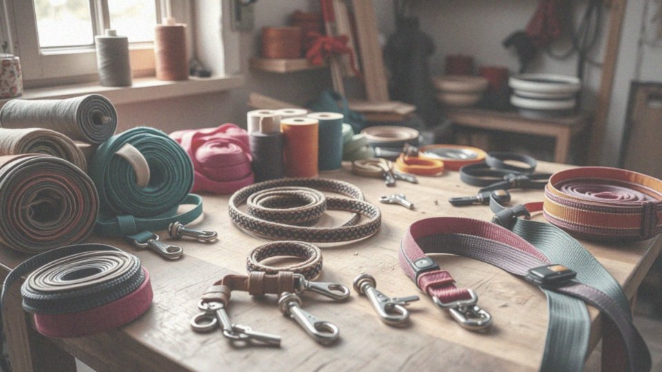 Jakie unikalne akcesoria można stworzyć przy pomocy smyczy DIY?