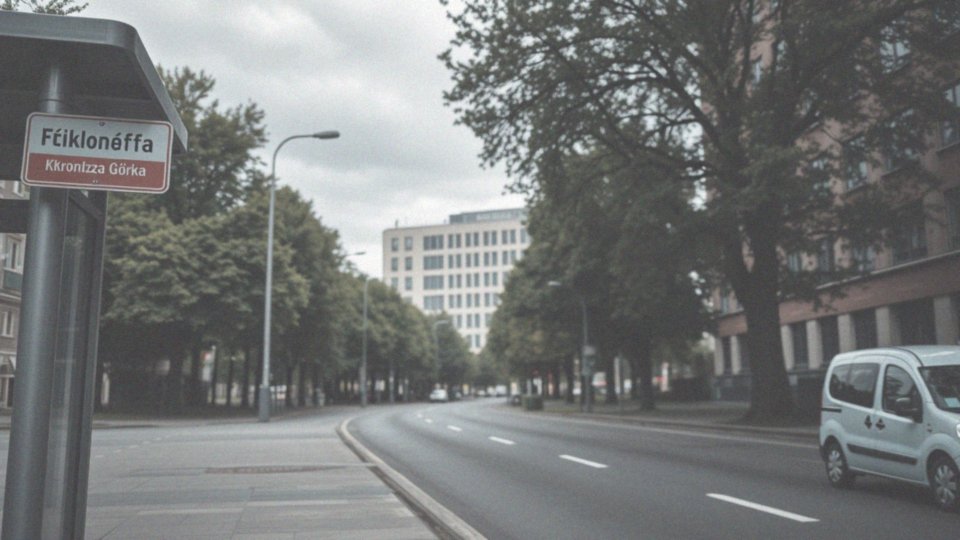 Jak daleko jest z przystanku Krowodrza Górka do szpitala?