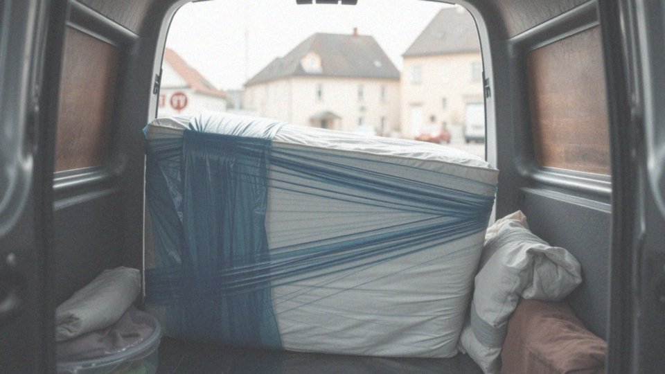 Jak uniknąć uszkodzenia materaca podczas transportu?