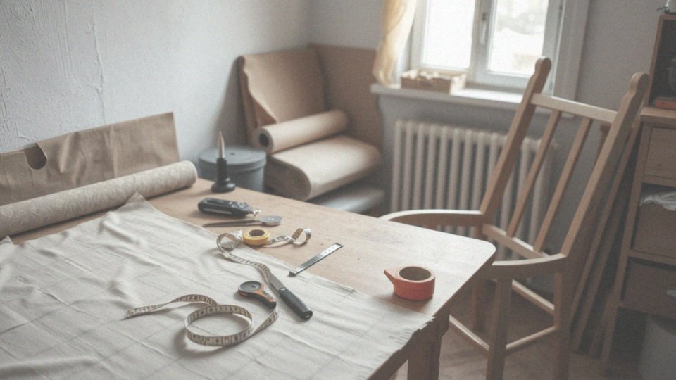 Krok 3: Jak przygotować materiał na obicie?